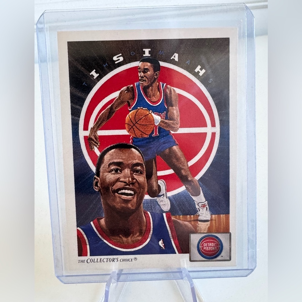 1991 Isiah Thomas Upper Deck Collectors Choice Basketball Card